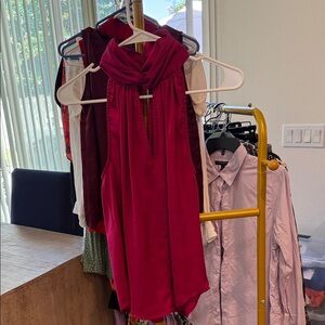 Banana Republic Rich Red Blouse